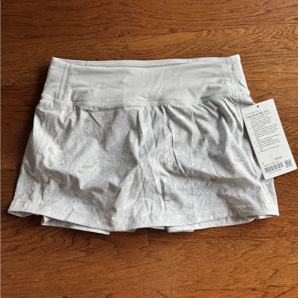 lululemon athletica Gray Skort